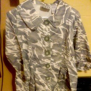 Jacket Armpit to armpit is 20 inches which is 40